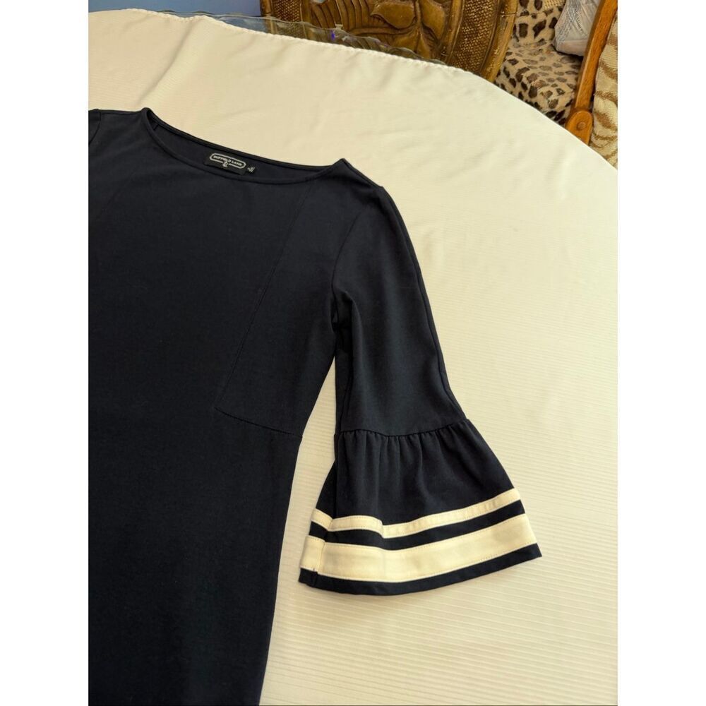 Duffield Lane Women’s Navy Blue White Dress Size Small - Picture 2 of 7